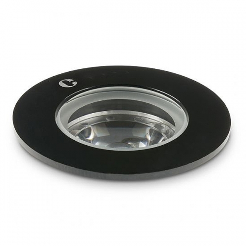 Collingwood Lighting GL019BWBX27 Black LED Ground Light With 38° Beam Angle & Blue LED IP68 1W/2W 10-25Lm DiaØ : 40mm