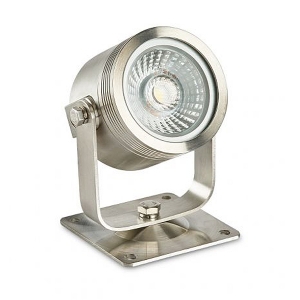 Collingwood Lighting UL030DNBX27 Stainless Steel Adjustable High Output Narrow Beam Universal LED Feature Light With 12° Beam Angle & Extra Warm White (2700K) LED IP68 4.6W 470Lm