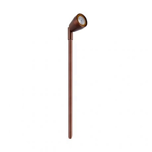 Collingwood Lighting SL130ZMBX30 Bronze Round Low Voltage Spike Light With Warm White (3000K) LEDs IP65 1W/2W 75-135Lm DiaØ : 42mm | Height: 408.5mm