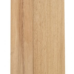 Collingwood Lighting BL03FIB40 Iroko Wood Chamfered Surface Mounting LED Bollard With Triple Cool White (4000K) LED & Base Cable Entry IP65 5W 246Lm Length: 95mm | Width: 95mm | Height: 1000mm