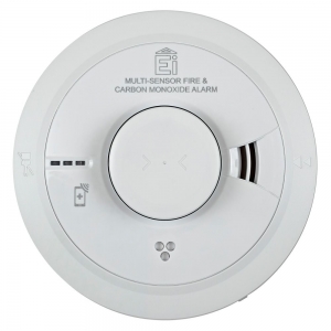Aico EI3030 Multi-Sensor Optical, Heat & Carbon Monoxide Alarm With Battery Backup