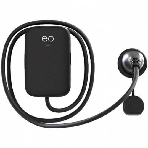 EO Charging EM301-T2T-PME-DCL Mini Pro3 7.2kW 32A 1Ph 230V AC Tethered EV Charger With Single Type 2 Gun & Lead - Black EO Charging EM301-T2T-PME-DCL Mini Pro3 7.2kW 32A 1Ph 230V AC Tethered EV Charger With Single Type 2 Gun & Lead - Black