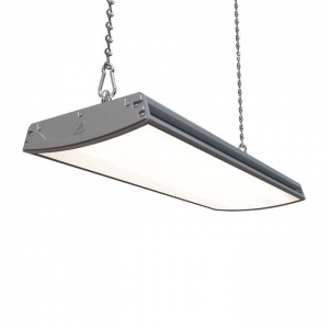 Ansell Lighting AFLLED2/M3 ForceLINE Linear Grey Aluminium Emergency 2ft LED Linear Low Bay With Cool White LEDs & Drop-Rod/Chain Mounting Brackets IP65 150W 16500Lm 240V