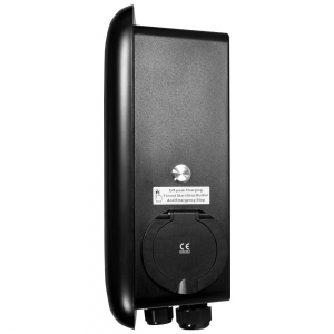 Project-EV NOVO-EVA-22S-SE Novo 22kW 32A 3Ph 400V AC Untethered EV Charger With With Pro Earth Protection & RFID + Card Black