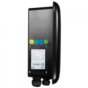 Project-EV NOVO-EVA-22S-SE Novo 22kW 32A 3Ph 400V AC Untethered EV Charger With With Pro Earth Protection & RFID + Card Black