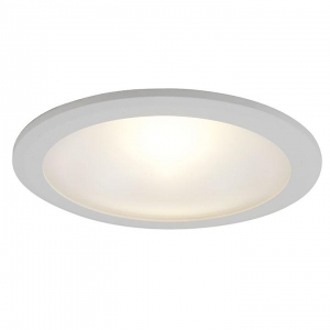Ansell Lighting AGALED/M3 Galaxy White Emergency Wattage & CCT Selectable LED Commercial Downlight With Twist On-Off Bezel IP65 11/16W 1400Lm-2000Lm 240V
