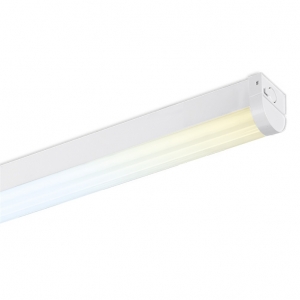 Aurora Lighting AU-BA1237CWS BatPac CWS White 4ft Wattage & CCT Selectable LED Batten With Opal Diffuser IP20 21/37W 2150Lm-5350Lm 240V