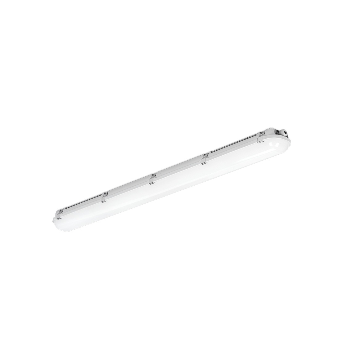 Aurora Lighting EN-ANT1241/40 LinearPac Grey 4ft Twin LED Anti ...