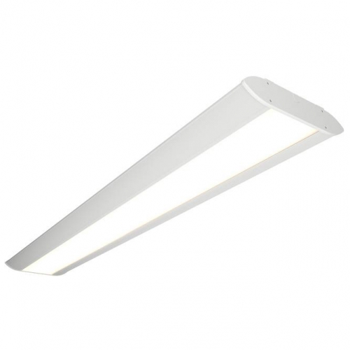 Ansell Lighting AADRINA5/SM3 Adrina White 5ft Single Self-Test Emergency UGR19 CCT Selectable LED Surface Linear Luminaire With Bi-Directional Output IP20 27W 3600Lm 240V