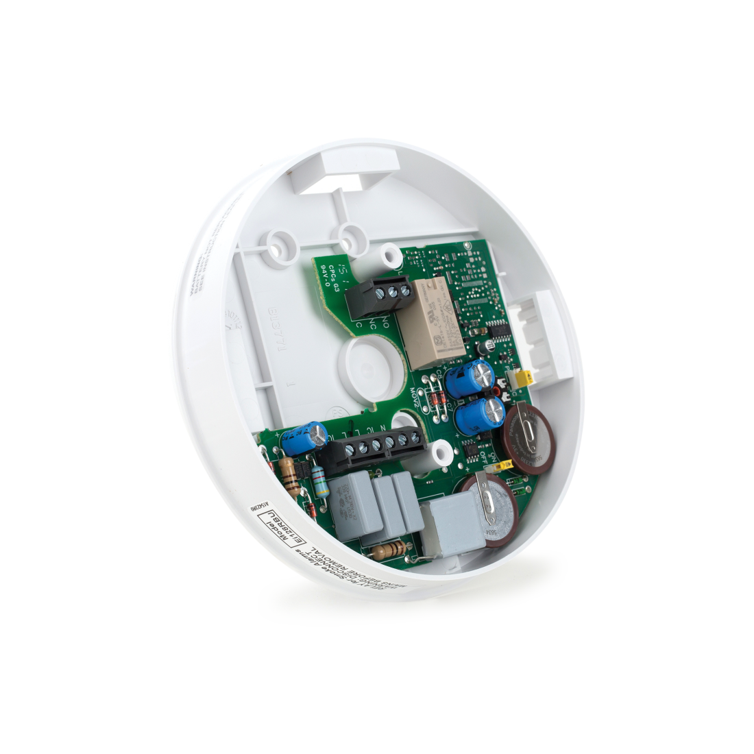 Aico EI128RBU White Surface Mount Hard Wired Relay Base With Lithium