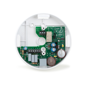 Aico EI128RBU White Surface Mount Hard Wired Relay Base With Lithium Battery Back-Up for Ei3000. Ei2110e, EI160RC & Ei140RC Series Alarms