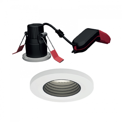Ansell Lighting APRIPMINIAG/1 Prism Pro Mini IP65 5W Anti-Glare CCT Fire Rated LED Downlight