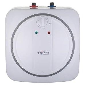 DexPro DXU6 Delux White 6 Litre 2kW Unvented Undersink Water Heater For Single Or Multiple Outlets