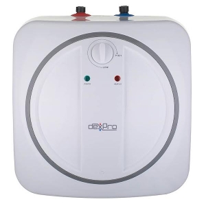 DexPro DXU15 Delux White 15 Litre 2kW Unvented Undersink Water Heater For Single Or Multiple Outlets