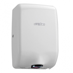 DexPro FC1W Feisty Compact White 1kW Compact High Speed Eco Automatic Hand Dryer