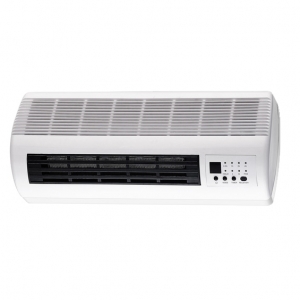 DexPro DXPTC2 PTC White 2kW LOT20 High Level Heater With 3 Power Settings, Run-On Timer & Remote Control