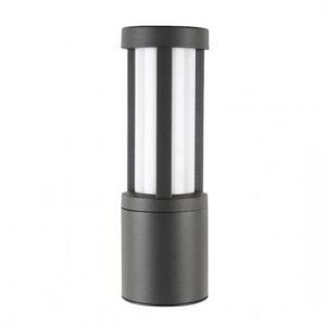 Collingwood Lighting WL012G30 Grey Aluminium LED Wall Light With Diffused Window Dsesign & Warm White 3000K LEDs IP54 11W 610Lm 240V