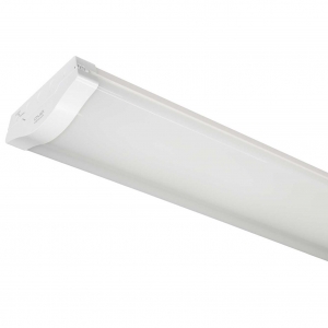 Ovia Lighting OV841232CTA Inceptor A-Lite White 4ft Twin CCT Selectable LED Surface Linear Luminaire With Opal Diffuser IP20 32W 3400Lm-3800Lm 240V