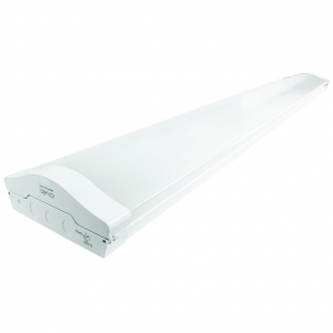 Ovia Lighting OV841232CTA Inceptor A-Lite White 4ft Twin CCT Selectable LED Surface Linear Luminaire With Opal Diffuser IP20 32W 3400Lm-3800Lm 240V