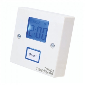 Timeguard TGBD2 Boostmaster White 2 Hour Digital Boost Timer With Countdown Display