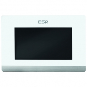 ESP A1IPMW Aperta IP POE White Touch Screen GUI Monitor With Full Duplex Audio