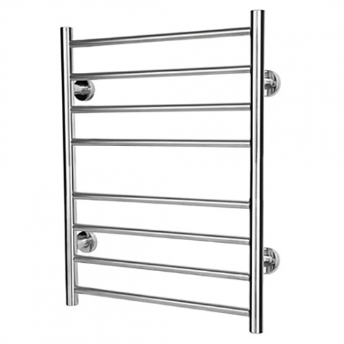 DexPro DXTR8050SS Delux Stainless Steel 80W IP44 Electric Towel Rail With 8 Heating Bars