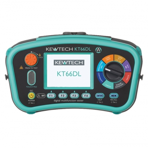 Kewtech KT66DL 12-in-1 Digital Multi-Function Tester