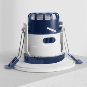 Ovia Lighting OXM-B Inceptor Milli Black IP65 Fixed Wattage & 3 CCT Selectable LED Fire-Rated Downlight With Flow Connector 4-6.4W 430-800Lm 240V