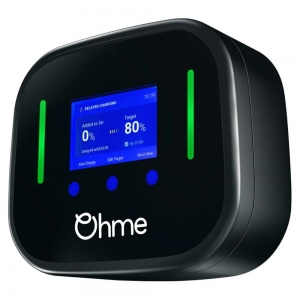 Ohme OHME0002GB002 Home Pro 7kW 32A 1Ph 230V AC Single Gun Tethered Smart EV Wall Charger With 4G Multinet Sim Card, Inbuilt Earth Protection & 5m Type Lead + Plug IP55 White Ohme OHME0002GB002 Home Pro 7kW 32A 1Ph 230V AC Single Gun Tethered Smart EV Wall Charger With 4G Multinet Sim Card, Inbuilt Earth Protection & 5m Type Lead + Plug IP55 White