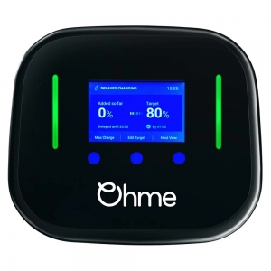 Ohme OHME0002GB002 Home Pro 7kW 32A 1Ph 230V AC Single Gun Tethered Smart EV Wall Charger With 4G Multinet Sim Card, Inbuilt Earth Protection & 5m Type Lead + Plug IP55 White Ohme OHME0002GB002 Home Pro 7kW 32A 1Ph 230V AC Single Gun Tethered Smart EV Wall Charger With 4G Multinet Sim Card, Inbuilt Earth Protection & 5m Type Lead + Plug IP55 White