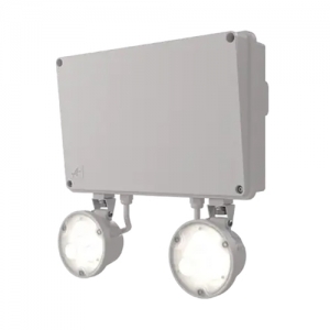Ansell Lighting ARAP/1/W Raptor White IP66 3W Non-Maintained Emergency Twin Spot With Daylight White 6500K LEDs