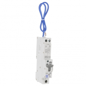 Lewden P04-B10/30/1PNA  1 Module 10A 6kA 30mA SP Type A B Curve Combined AFDD + RCBO - For Domestic Installations