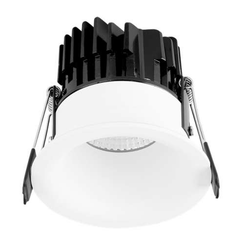 Aurora Lighting EN-DLB102D/40 White LED Fixed Baffled Integrated Downlight Dimmable 4000K 10W 240V 20mm