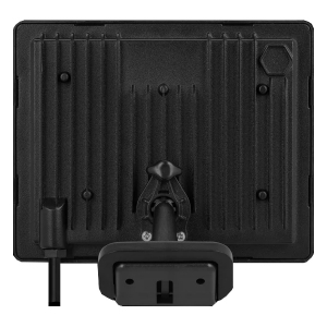 Luceco EFLD20B40 Eco Slimline 230V/20W 1600Lm IP65 LED Floodlight With Cool White (4000K) LEDs Black Aluminium