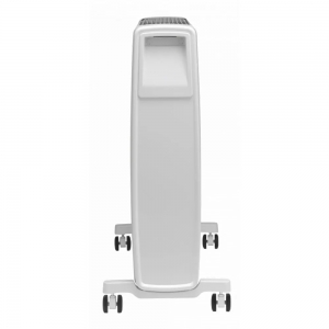 Dimplex FUTM2CE FutuRad White/Grey 2kW Oil Free Plug-In Bluetooth Portable Radiator With 12Hr Run-Back Timer,  3 Heat Settings & Easy Glide Castors