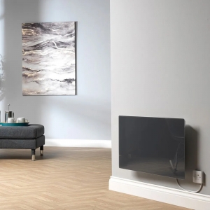 Dimplex NDG4052A Alta Anthracite Glass Clip On Cover For DTD4R05 Panel Heater