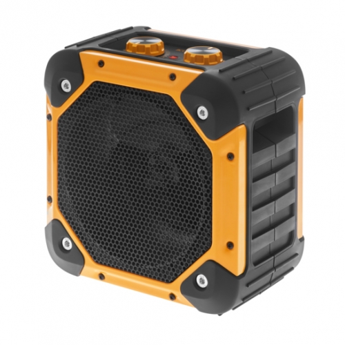 Dimplex RUG3TS Black/Amber 3kW Rugged Workshop Fan Heater With 2 Heat Settings + Cool Air