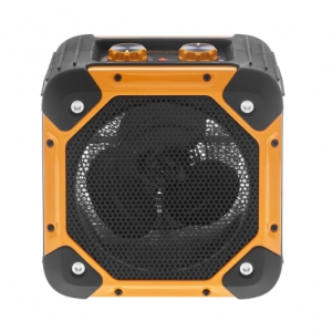 Dimplex RUG3TS Black/Amber 3kW Rugged Workshop Fan Heater With 2 Heat Settings + Cool Air