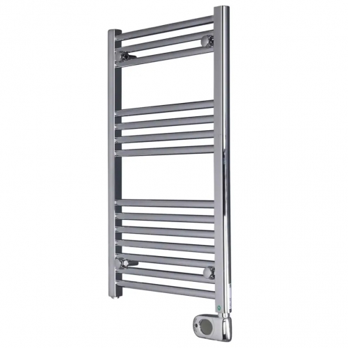 Elnur TBC8K TBCK Series Chrome Digital Low Energy Towel Rail Digital Temperature Selector, Daily+Weekly Programming & Open Window Detection IP44 300W