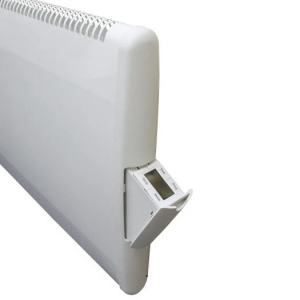 Consort Claudgen LST500E LSTE White 500W Slimline Low Surface Temperature Electric Panel Heater With Electronic 7 Day Timer Width: 832mm