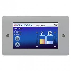 Consort Claudgen CHMC White Wi-Fi Enabled Electronic Touchscreen Controller With Colour LCD Screen