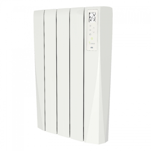 ATC WLS500 iLifestyle White 500W IP24 3 Element Thermal Electric Radiator Wireless App Controllable Width: 396mm
