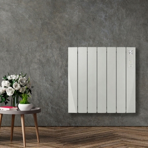 ATC WLS1000 iLifestyle White 1kW IP24 6 Element Thermal Electric Radiator Wireless App Controllable Width: 636mm