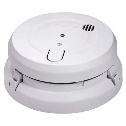 Deta 1163 White Mains Powered Optical Smoke Alarm With 9V Alkaline Battery Backup Deta 1163 White Mains Powered Optical Smoke Alarm With 9V Alkaline Battery Backup