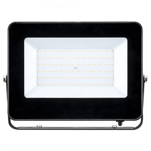 JCC Lighting JC050005 Toughflood Black 70W 6300Lm Commercial LED Floodlight With Cool White 4000K LEDs & Polycarbonate Difffuser