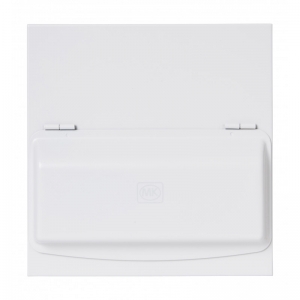 MK YS5708SMET Sentry White 8 Way Main Switch Consumer Unit With 100A Isolator & SPD - 4 Free Ways