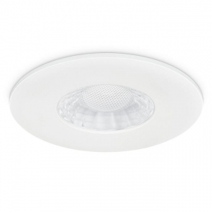 JCC Lighting JC1101/WH10 X50 White (Pack Of 10) IP65 3.5W/5W Wattage Selectable Fixed CCT LED Fire Rated Downlights