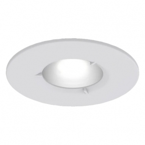 Ansell Lighting AEFRD/MW/MP1 Edge (10 Pack) Fixed GU10 Fire Rated Downlight With Matt White Bezel - Requires Lamp