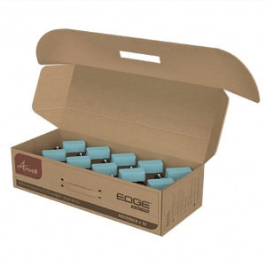 Ansell Lighting AEFRD/MW/MP1 Edge (10 Pack) Fixed GU10 Fire Rated Downlight With Matt White Bezel - Requires Lamp