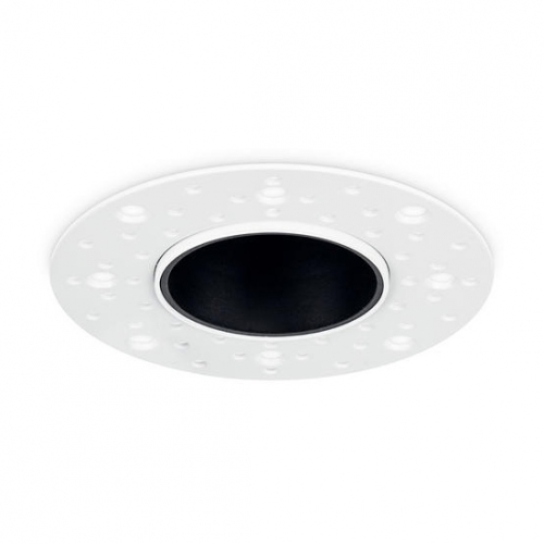 JCC Lighting JC1020/3KBLK V50 Pro Black 5.8W 515Lm Plaster-In CCT LED Fire Rated Downlight With Warm White (3000K) LEDs